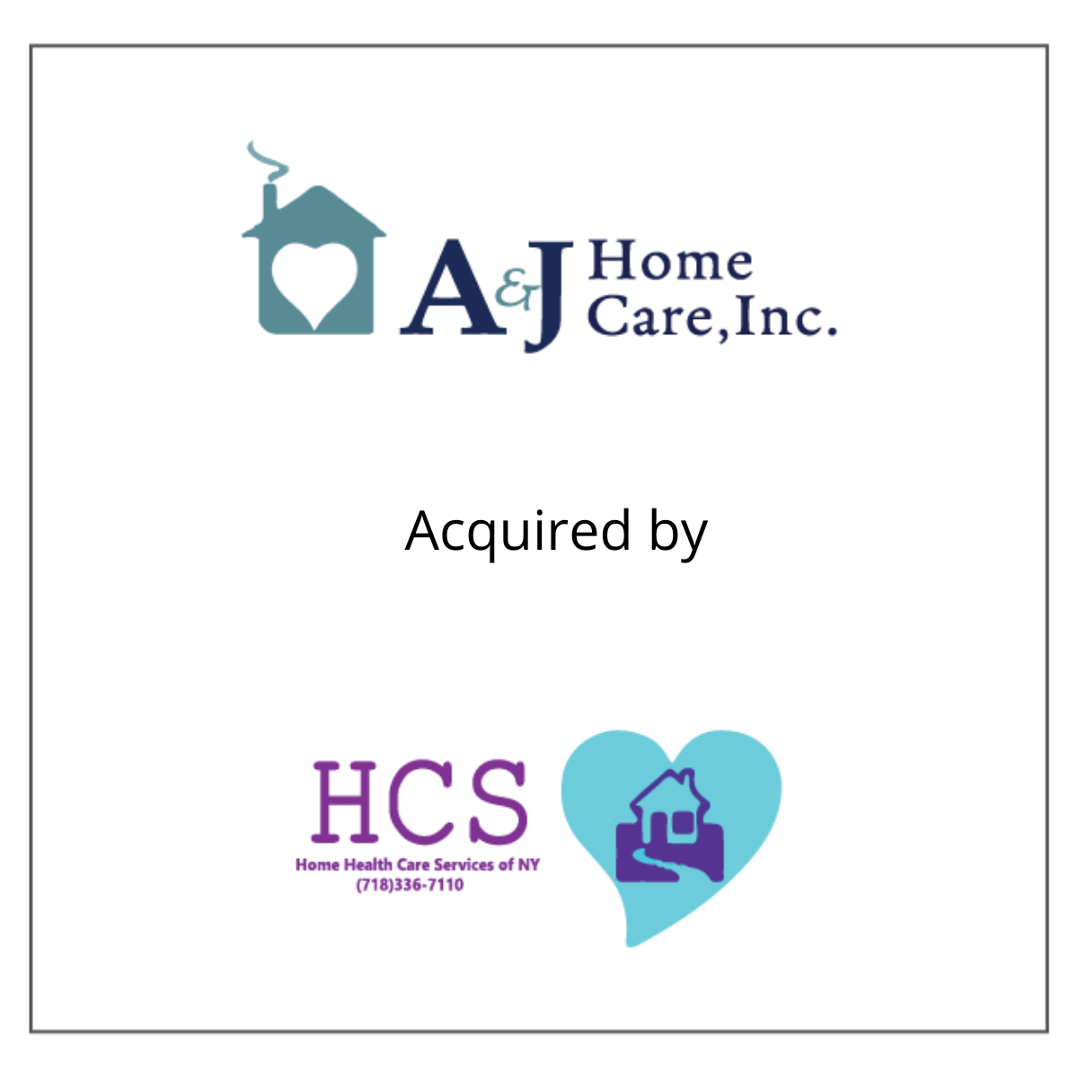 A&J Home Care, Inc. Acquired by HCS
