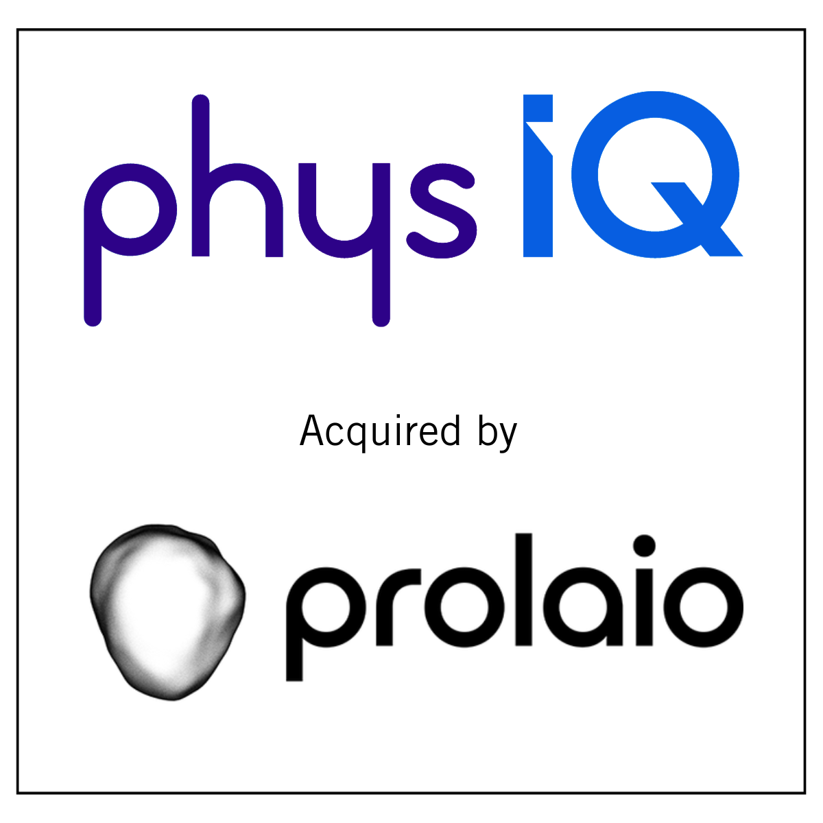 physIQ Acquired by Prolaio to Enhance its Next-Gen Connected Heart Care Technology for Clinical Care and Research