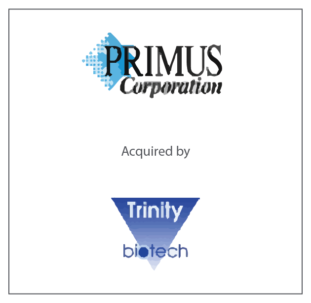 Primus Corporation Acquired by Trinity Biotech July 21, 2005