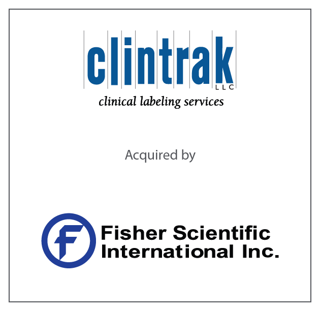 Clintrak acquired by Fisher Scientific International Inc. April 11, 2006