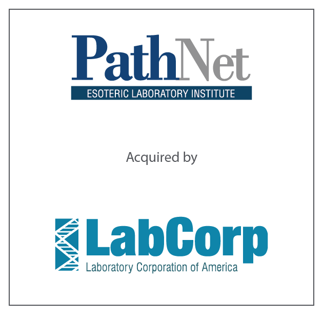 PathNet acquired by LabCorp September 28, 2008
