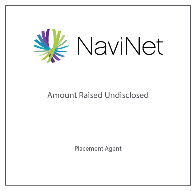 NaviNet Amount Raised Undisclosed, Senior Debt by a Placement Agent
