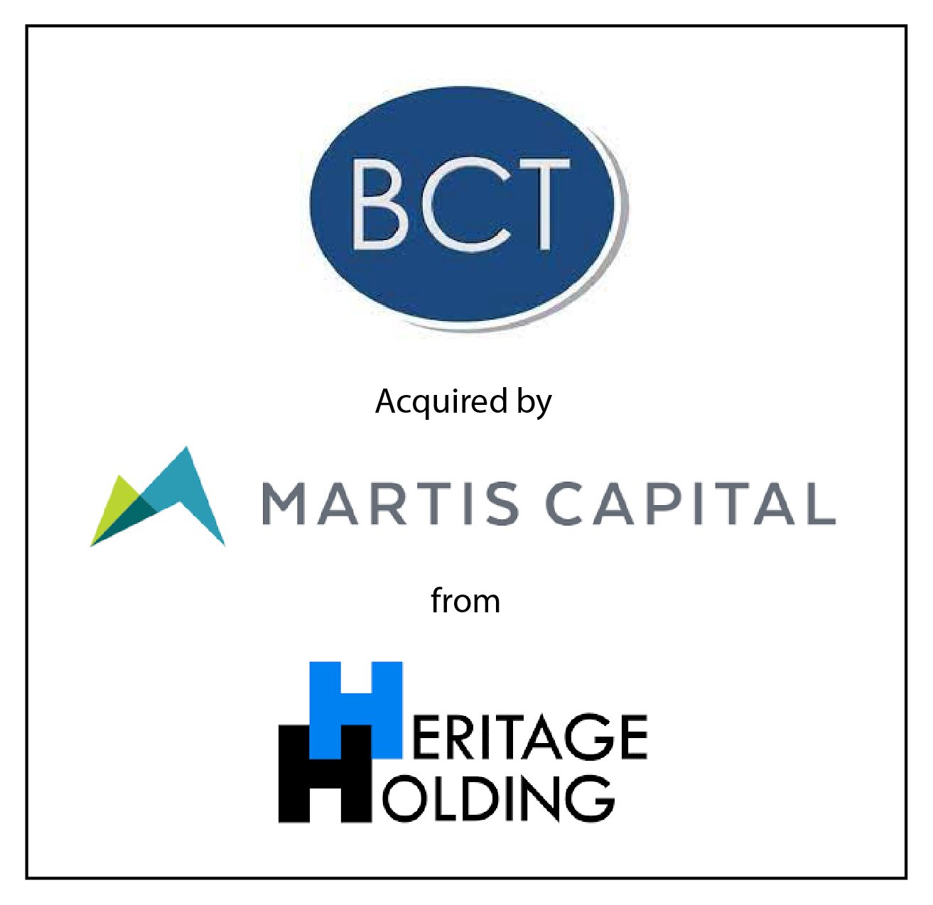 BCT Recapitalized by Martis Capital Via Its Newly Formed Clinical Research Site Platform, Alcanza Clinical Research